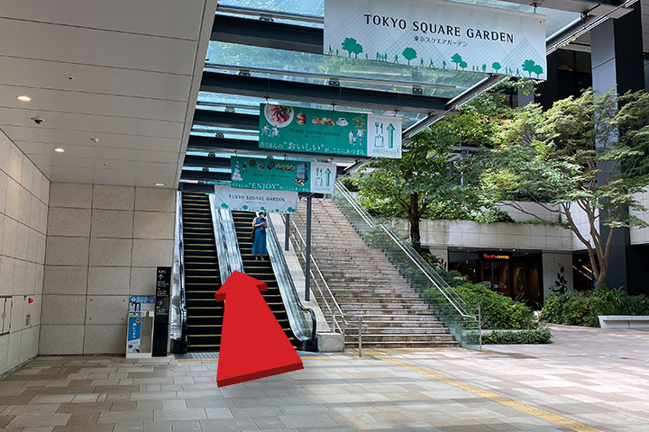 京橋駅からのルート2