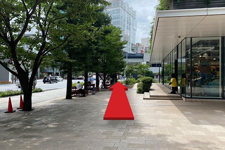 京橋駅からのルート3